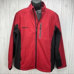 Free Tech red and black lined jacket size medium
